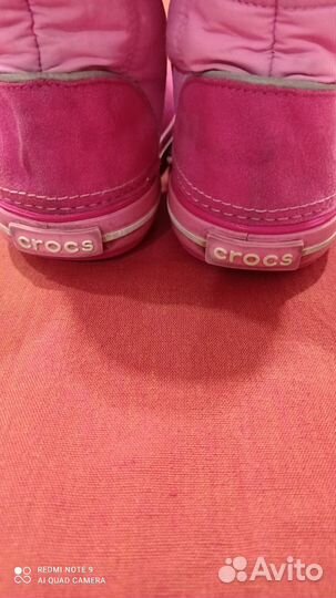 Сапоги резиновые утепленные Crocs 24