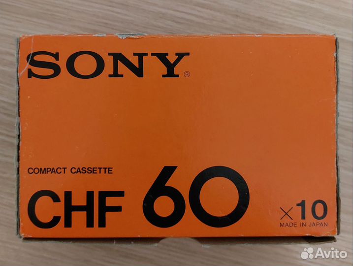 Аудиокассеты Sony для Гены