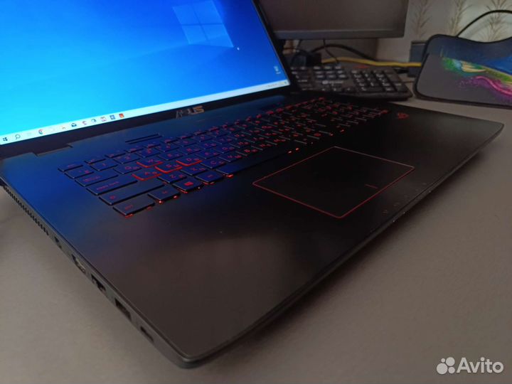 Asus ROG: 17.3 Fhd, i7-6700, Gtx960, 16gb, ssd+hdd