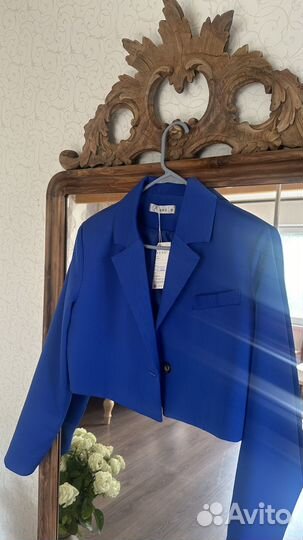 Жакет пиджак укороченный