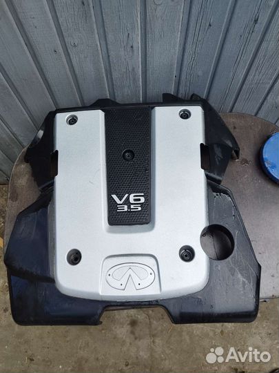 Пластик под капотом Инфинити фх с51