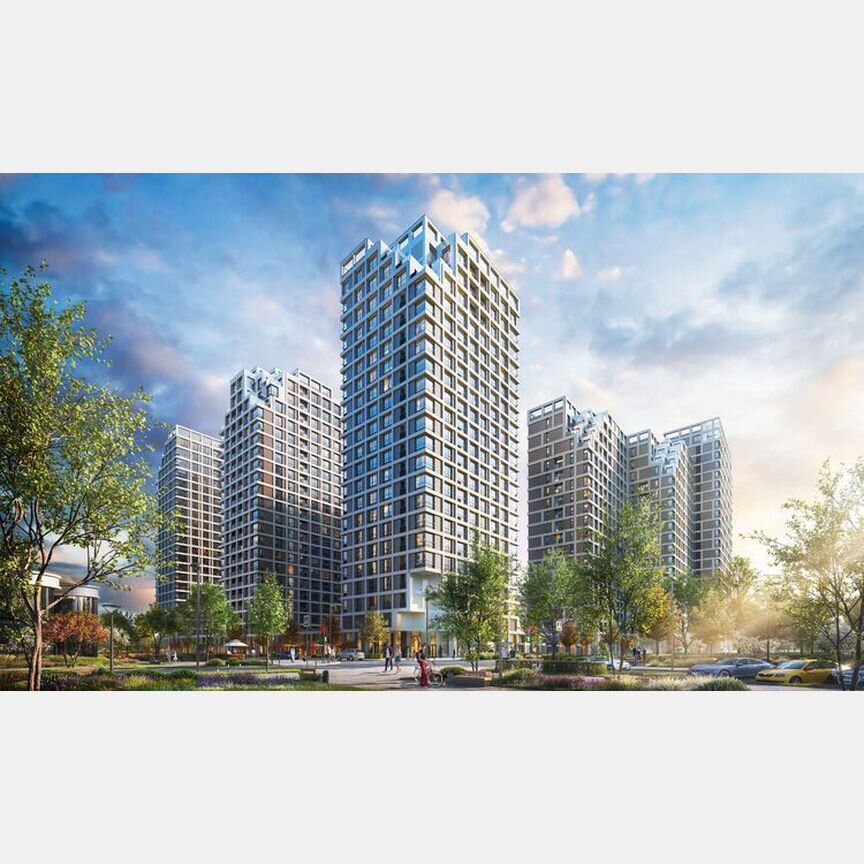 1-к. квартира, 40,8 м², 17/18 эт.