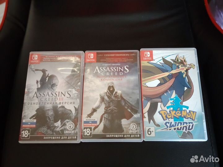 Картриджи на nintendo svitch