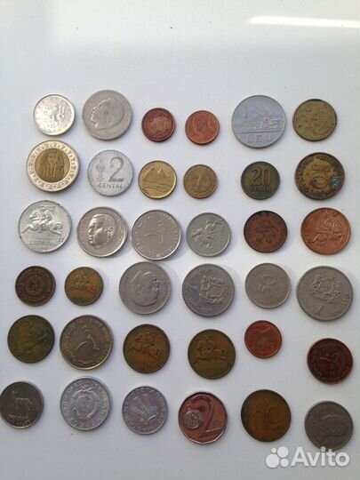 Монеты зарубежных стран
