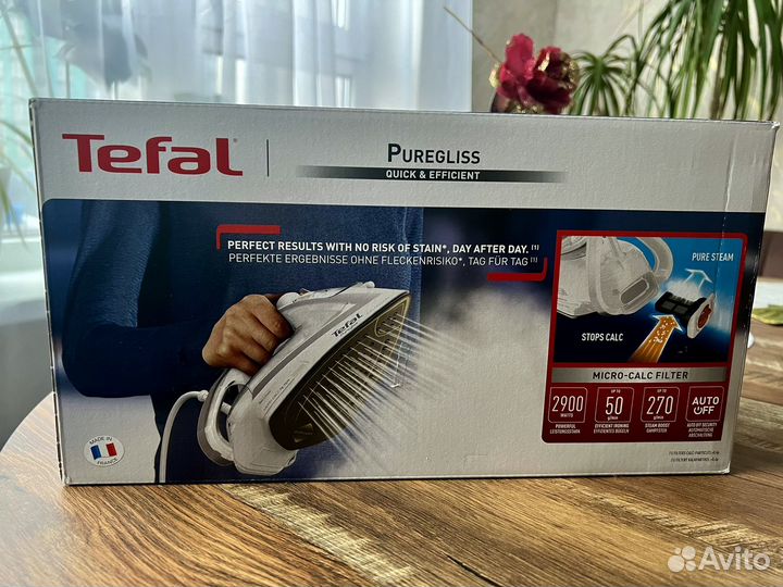 Утюг с парогенератором Tefal FV8043E0