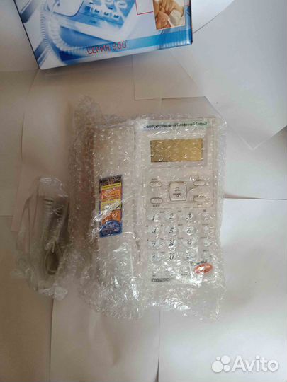 Стационарный телефон новый Теллур T901