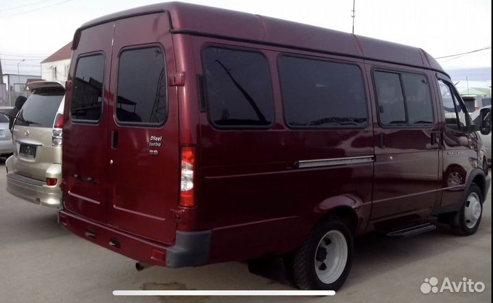 Современное стекло задней двери на старую газель