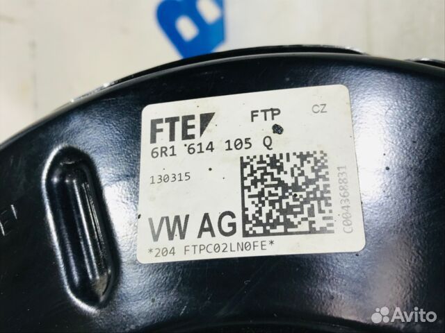 Вакуумный усилитель тормозов volkswagen polo 5 1.6