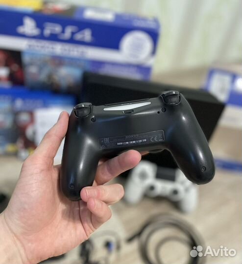 Sony Playstation 4 Slim 1tb+Игры (новая)