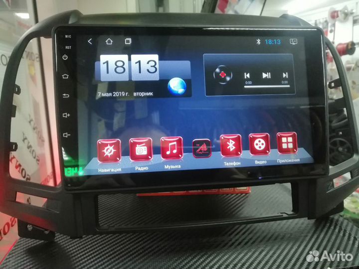 Магнитола на Hyundai Santa Fe 2008-2012гг