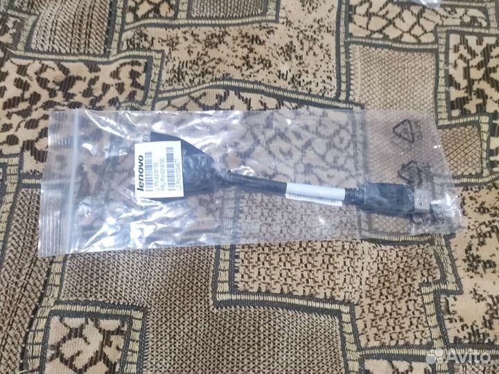 Переходник DisplayPort - DVI (Lenovo 43N9160) 0.2