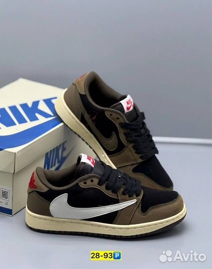 Кроссовки nike air jordan travis scott