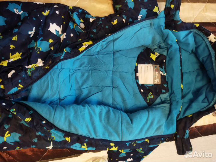 Зимний комбинезон 74р для мальчика