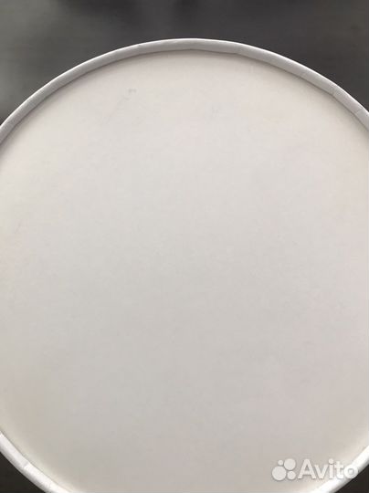 Коробка подарочная круглая с лентой