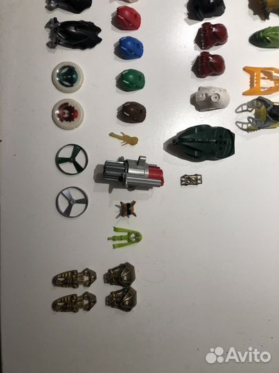 Lego bionicle маски крааты диски