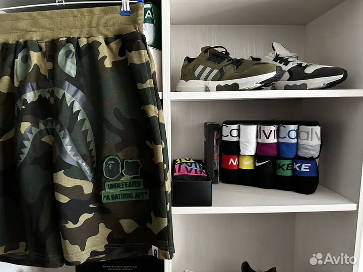 Шорты Bape камуфляж