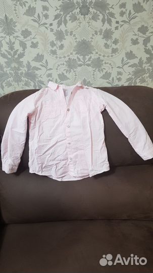 Рубашка для девочки р.122-128
