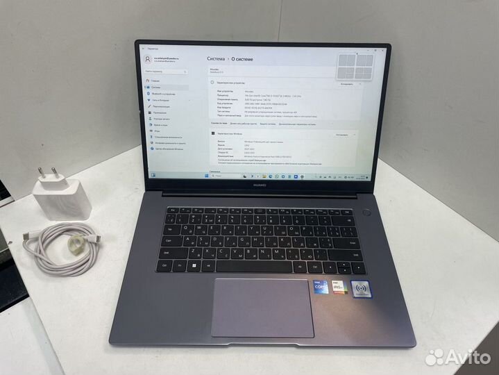 Ноутбук huawei MateBook D 15 BoD-WDH9