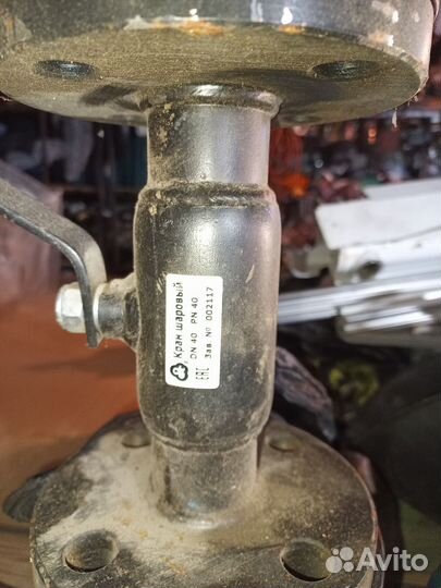 Кран шаровый флянцевый