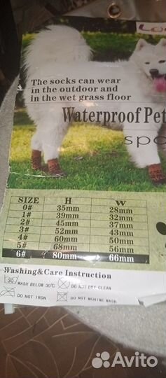 Ботинки для собак