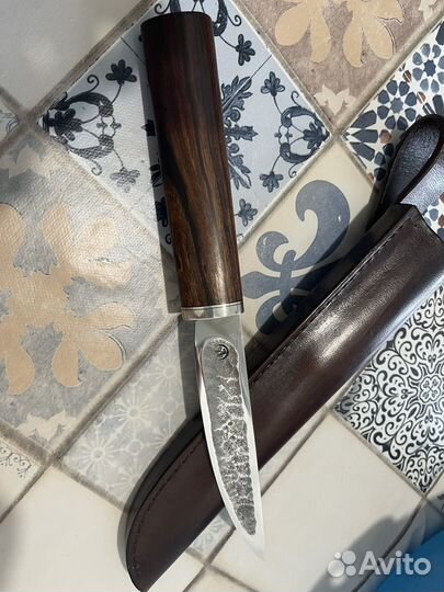 Якутский нож ручной работы