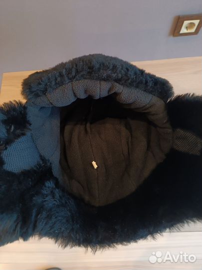 Шапка ушанка мужская