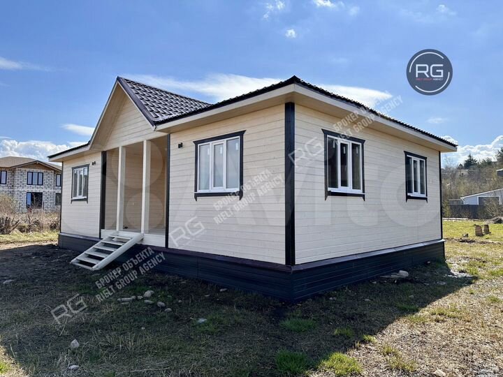 Коттедж 90 м² на участке 8 сот.