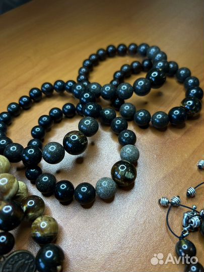 Янтарные чётки и браслеты оптом