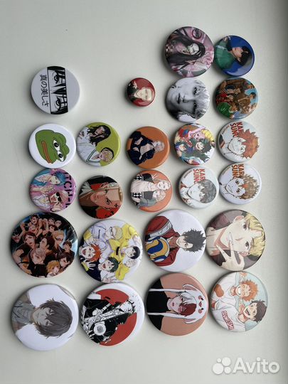 Аниме значки