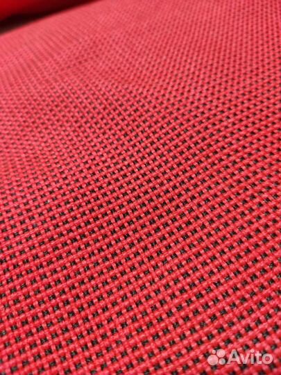 Рогожка Мебельная ткань красная bush (буш)