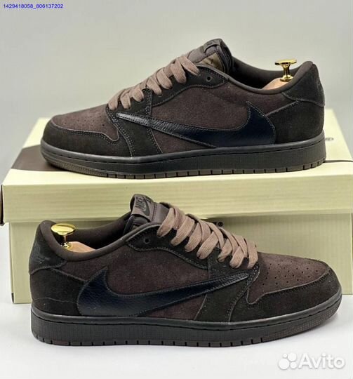 Nike Air Jordan 1 Low OG Velvet Brown (Арт.40440)