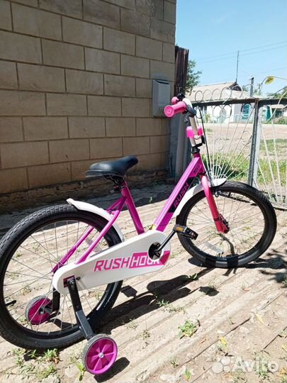 Велосипед детский розовый 20 дюймов