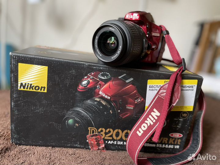 Зеркальный фотоаппарат nikon d3200