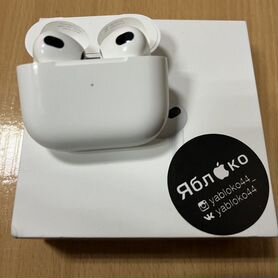 Беспроводные наушники apple airpods 3