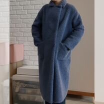 Пальто женское зимнее из экомеха