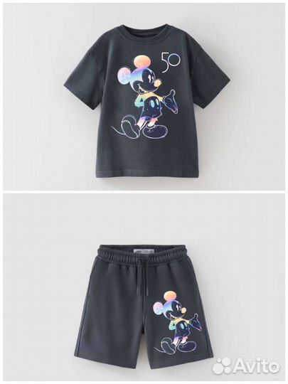 Костюм шорты и футболка Zara