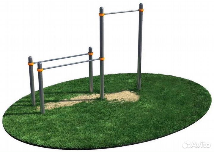 Турник с брусьями для воркаута