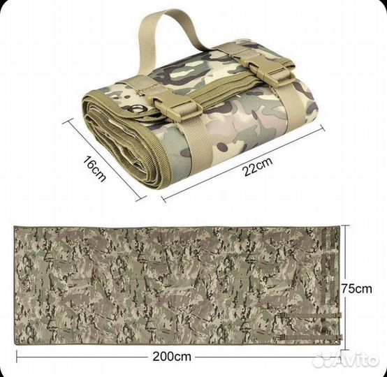 Коврик складной тактический бункер PRO