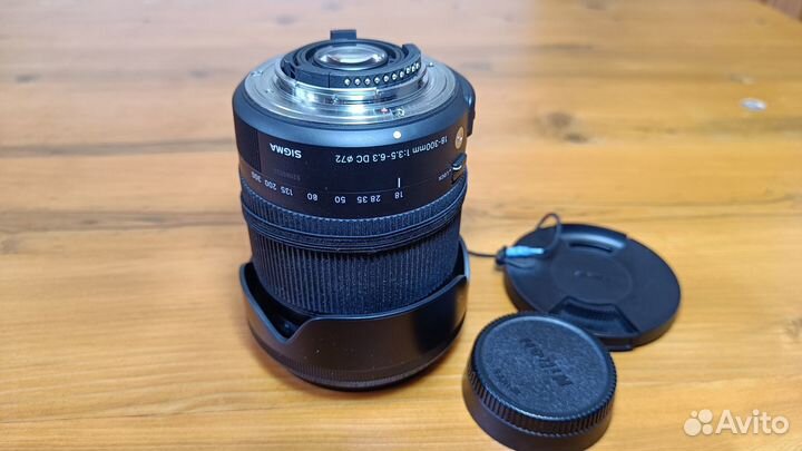 Sigma AF 18-300mm f/3.5-6.3 DC macro OS HSM for Ni