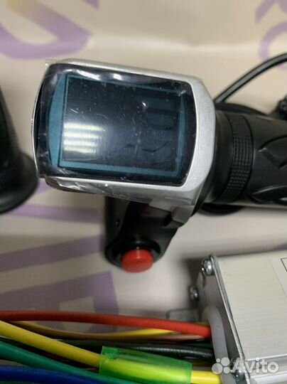 Ручка газа + контроллер для электровелосипеда