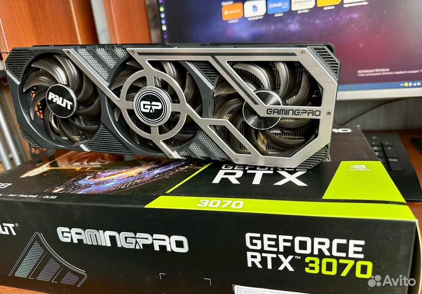 Видеокарта Palit GeForce RTX 3070 GamingPro