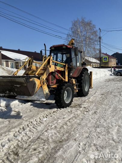 Чистка-уборка планировка копка трактором эп
