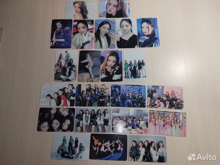 Карточки (G)i-dle, Stray kids, Blackpink, Itzy