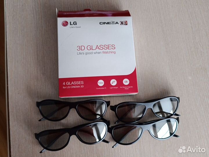 3D очки lg для телевизора