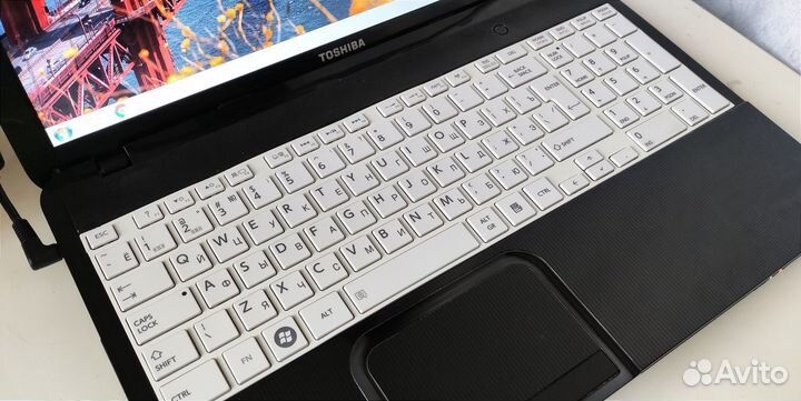 Мощный Ноутбук Toshiba/ssd