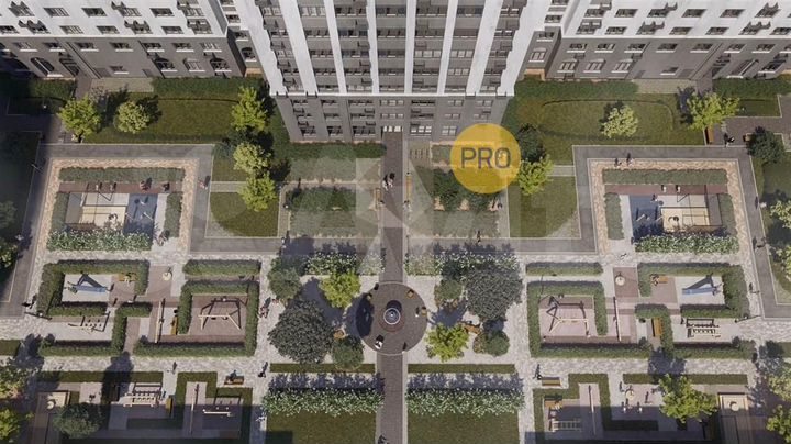 2-к. квартира, 55,8 м², 23/32 эт.