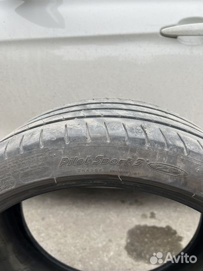 Michelin Pilot Sport 3 225/40 R19 и 255/35 R19