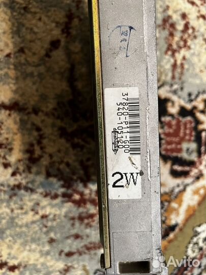 Эбу, мозги на Honda