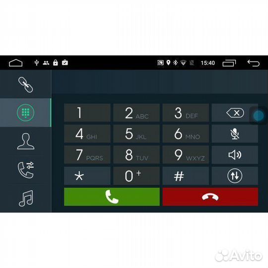 Штатная магнитола для UAZ Patriot на Android