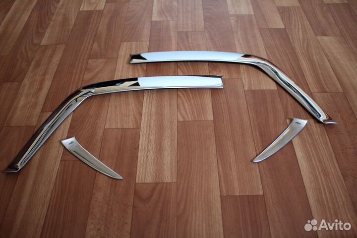 Накладки вокруг бамперной решетки Harrier 60 хроми